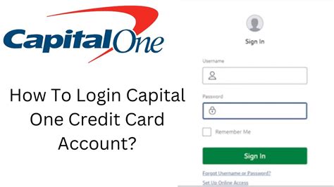 capital one credit card login my account.